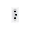 Modulo Tomada 2P+T 10A 250V B. Parafuso Branco Pial Plus Legrand