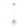 Pendente LED Goud 4W 3000K Dourado Nordecor