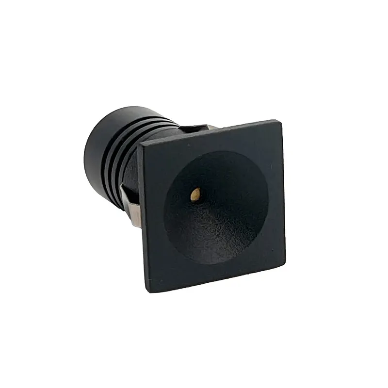 Mini Spot Led Auko Ono Quadrado Embutir 1W 3000K Irc90 Preto Nordecor