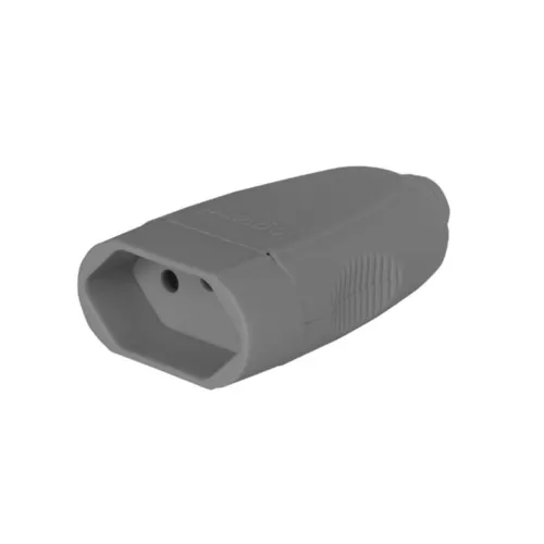 Plug Prolongador Femea 2P+T 10A Cinza Pial Legrand