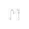 Arandela Dama 440X750X165Mm 2xG9 Bt Bt Fc Usina