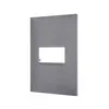Placa 1 Posto 4X2 Cinza Pial Plus + Legrand