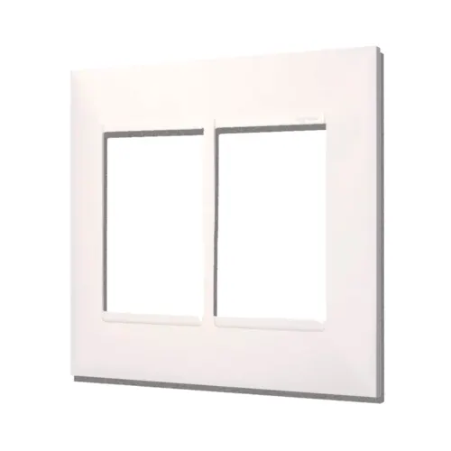 Placa 3+3 Postos 4X4 Branco Pial Plus + Legrand