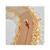 Pendente Led Jou Cir 80Cm 60W 3000K Dourado Brilho Nordecor