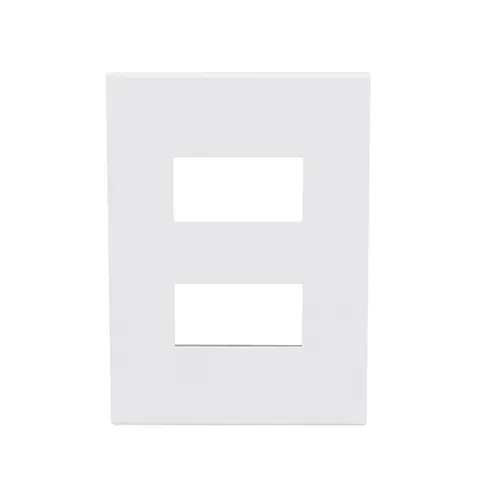 Placa 2 Postos Separados 4x2 White Arteor Legrand