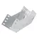 Curva Vertical Externa 90º Liso P/ Eletrocalha 100X100X150mm Perfil Lider
