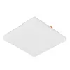 Painel Luminaria de Embutir LED Infinity Quadrado 3000K 24W Bivolt 17x17x1,5cm Branco Gaya