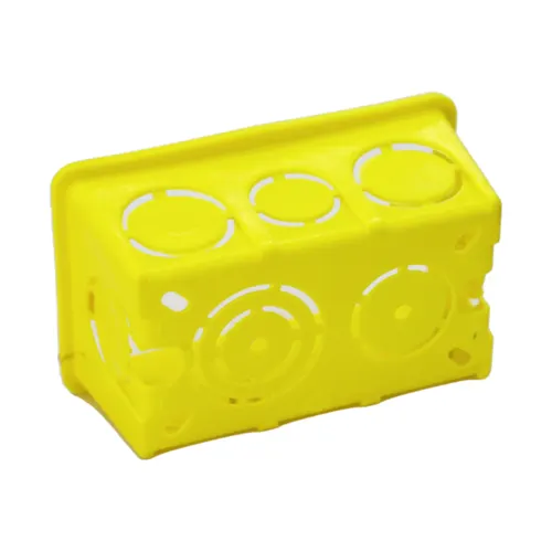 Caixa De Luz Amarelo PVC 4 x 2 Plastilit