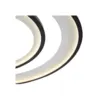 Pendente Led Zahal 2 MOD. 42/62CM 54W 3000K Preto Nordecor
