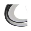 Pendente Led Zahal 2 MOD. 42/62CM 54W 3000K Preto Nordecor