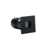 Mini Spot Led Domy Nam Quadrado Embutir 1W 3000K Irc90 Preto Nordecor