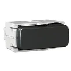 Modulo Interruptor Simples 10A/250V Preto