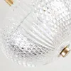 Pendente Led Luse 7W 3000K Ouro Champagne 2794 Nordecor