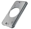 TAMPA ALU S/P 1/2 E 3/4 MONOBLOCO P/ 1 TOMADA REDONDA Wetzel