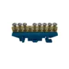 Barra Neutro p/ Quadro Distribuicao BRN01 8 Polos Azul Weg