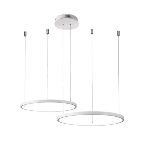 Pendente Orlo Mix Ø400 Ø500Mm Led 45W 3000K 1960Lm Bivolt Bt Usina