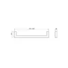 Plafon/Arandela Loft 16350 Especial Nazca Il. Indireta 1200X45X120Mm 03X 30087 Aplicados Conf Desenh