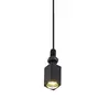 Mini Spot Leya Quadrado 1W 2700K 24V 2un Preto Gaya