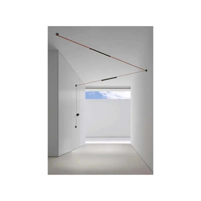 Luminaria Linear Flow Direcionavel Capri Irc90 48V 24º 2700K 24W Gaya