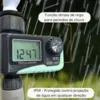 Temporizador Digital de 1 saída TIE11 Timer para Irrigacao Brisa Jardim
