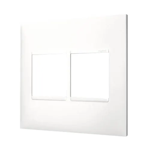 Placa 2+2 Postos 4X4 Branco Pial Plus + Legrand