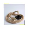 Pendente Corda 1,80m Natural 1xE27 2039 Nordecor
