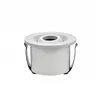 Mini Spot Led Ollo Redondo Embutir 1W 3000K Irc90 Branco Nordecor