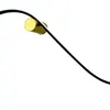 Arandela Curling 1000X80Mm Led 15W 3000K Bivolt Pt Dr Usina