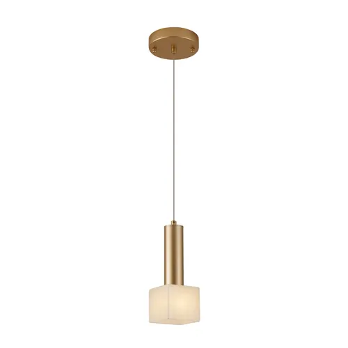 Pedente Dufi G9 Ouro Champagne Marmore Nordecor