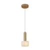 Pedente Dufi G9 Ouro Champagne Marmore Nordecor