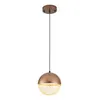 Pendente Led Rezi 18Cm 12W 3000K Cobre Nordecor