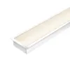 Perfil Embutir (65 X 32 Mm) LA-852 Extra Grande 2,5m Branco Led Art