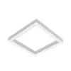 Plafon Quadrado Pegasus 680X680X50Mm 115,2W 14975Lm 3000K Bivolt Bt Bt Usina