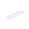 Painel de Embutir LED Retangular Backlight 3000K 48W Bivolt 122x32x3cm Branco Gaya