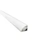Perfil Sobrepor (20 X 20 Mm) LA-851 Canto 2,5m Branco Led Art