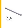Perfil Sobrepor (20 X 20 Mm) LA-851 Canto 2,5m Branco Led Art