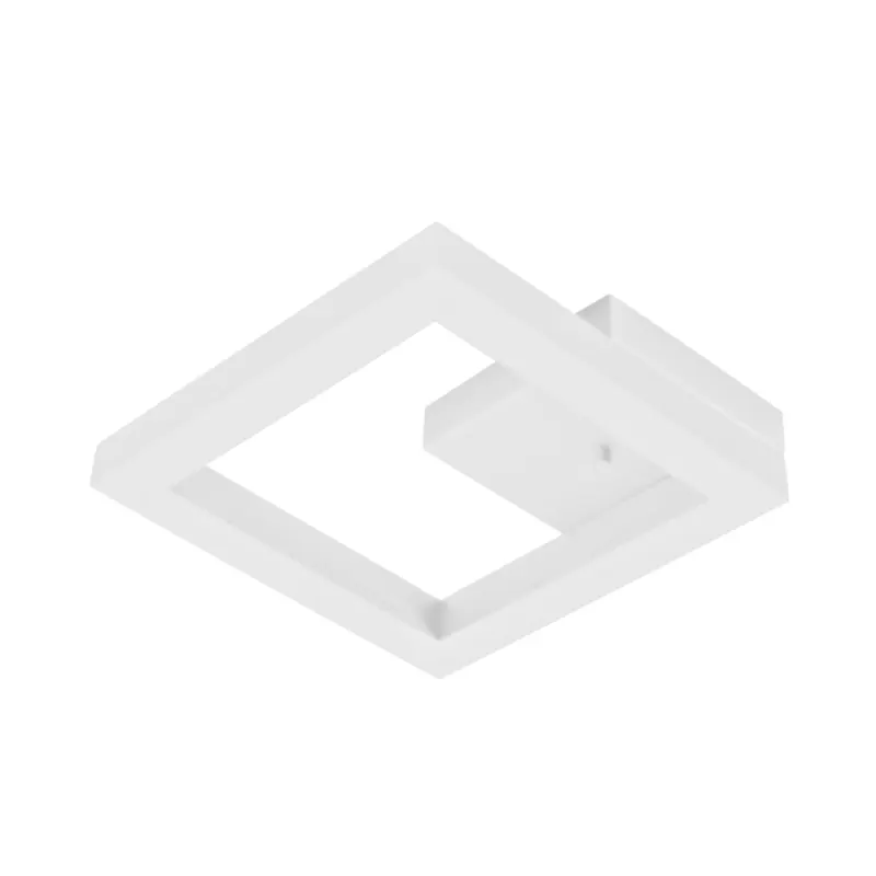 Plafon Poly Slim 285X285X65Mm Led 24,4W 1300Lm 3000K Bivolt Bt Bt Usina