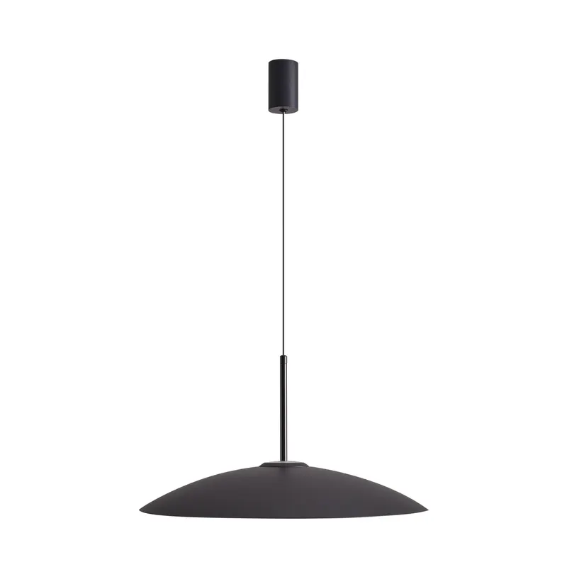 Pendente Led Kale Ger 45Cm 10W 3000K Preto Nordecor