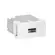 Modulo Carregador Keystone USB Branco