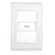 Modulo Carregador Keystone USB Branco