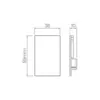 Ponteira Para Trilho De Sobrepor Trace Br STL22480BR Stella