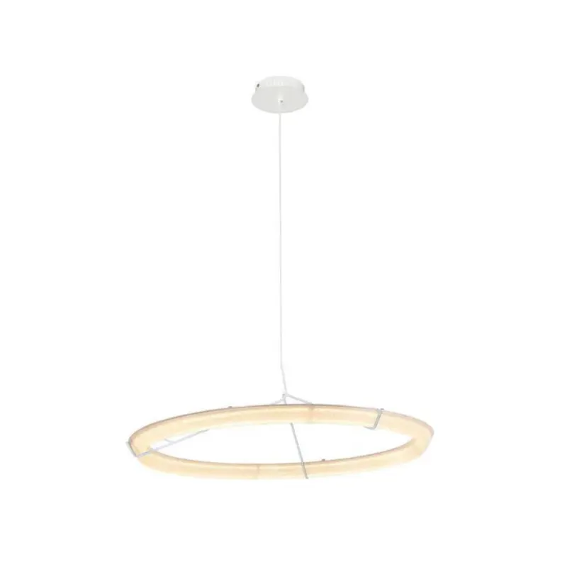 Pendente Led Gise 76Cm 37W 3000K Branco Nordecor