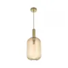 Pendente Canne Vis E27 Ouro Champagne Nordecor