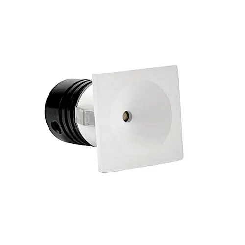 Mini Spot Led Auko Ono Quadrado Embutir 1W 3000K Irc90 Branco Nordecor