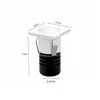 Mini Spot Led Auko Ono Quadrado Embutir 1W 3000K Irc90 Branco Nordecor
