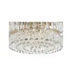 Pendente Cristal Koine 80Cm 15X E14 Ouro Brilho Nordecor