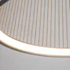 Pendente Led Beys Ø51Cm 46W 3000K Cinza/Dourado Nordecor