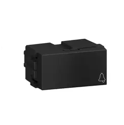 Modulo Pulsador Campainha 10A/250V Preto