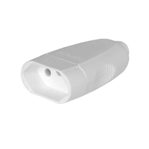 Plug Prolongador Fêmea 2P+T 10A Branco Pial Legrand***