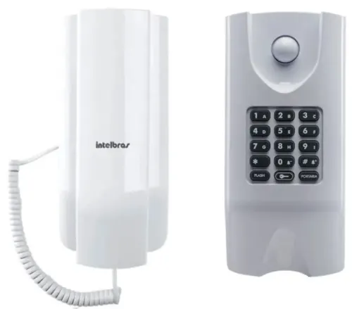 Interfone Terminal Dedicado TDMI 300 Branco Artico Intelbras